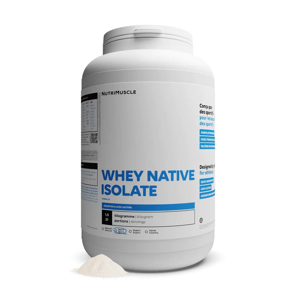 Nutrimuscle - Whey Native Isolate (Low lactose)