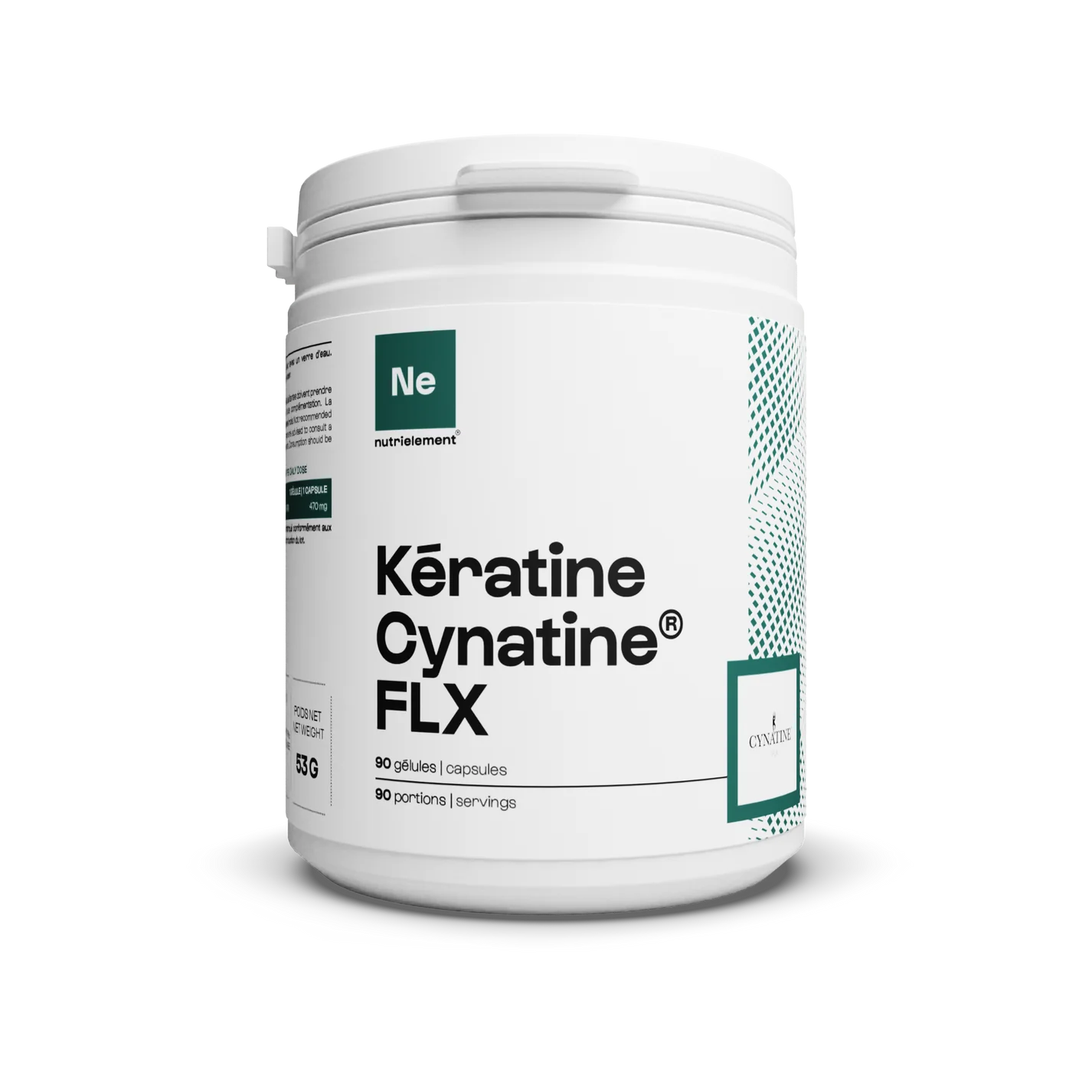 Kératine (Cynatine® - FLX) en gélules - Nutrimuscle