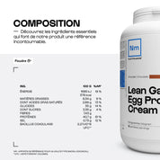 Lean Gainer Egg Crème de riz - Nutrimuscle