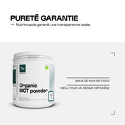 MCT Bio en poudre - Nutrimuscle