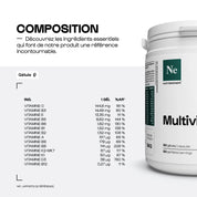 Nutrimuscle - Multivitamines en gélules