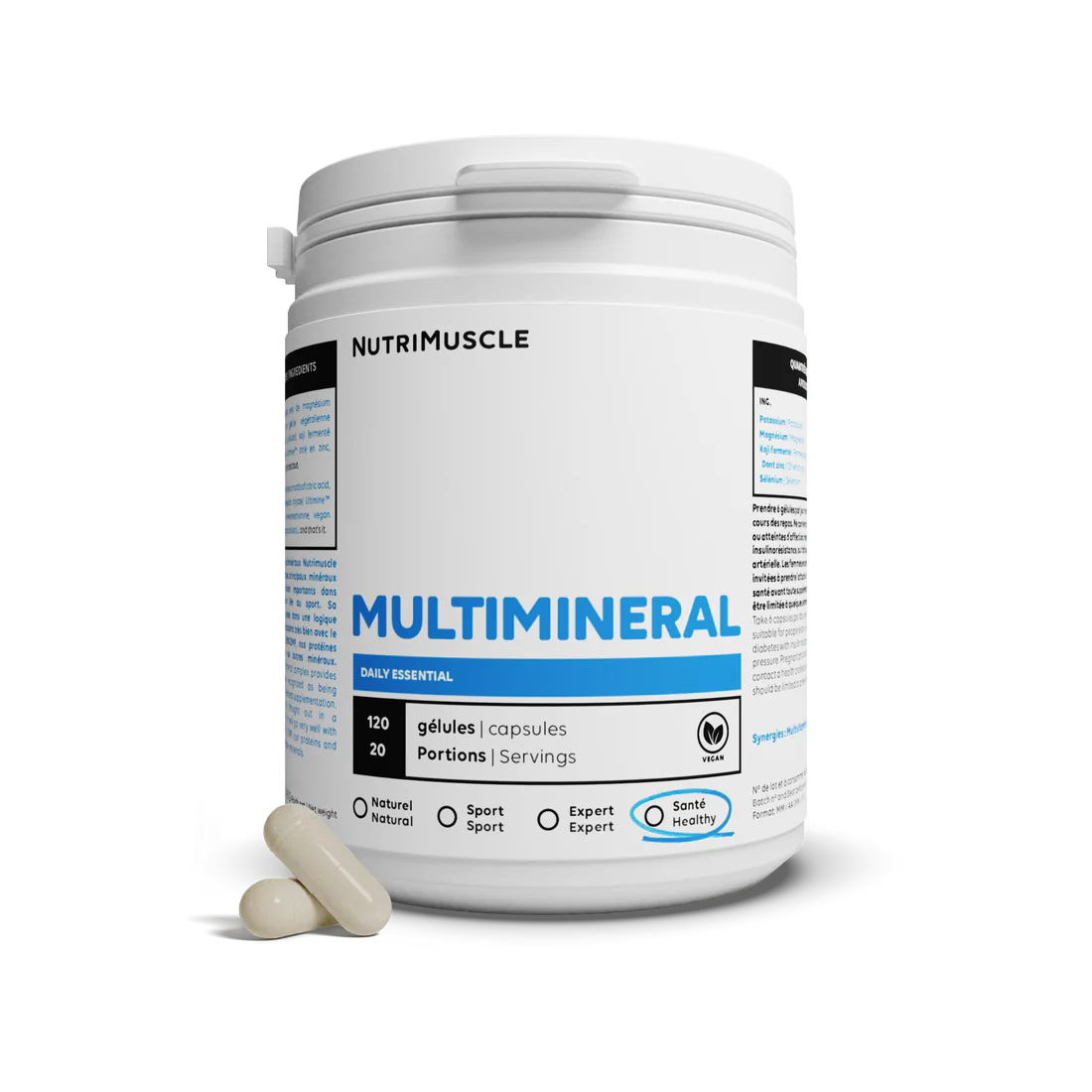 Nutrimuscle - Multiminéraux en gélules