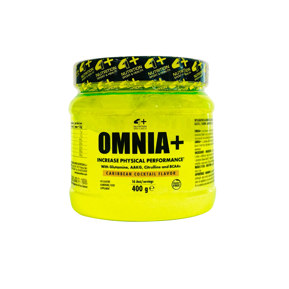 Omnia+ Creatine,BCAA & L-Citrulline - 4+ Nutrition