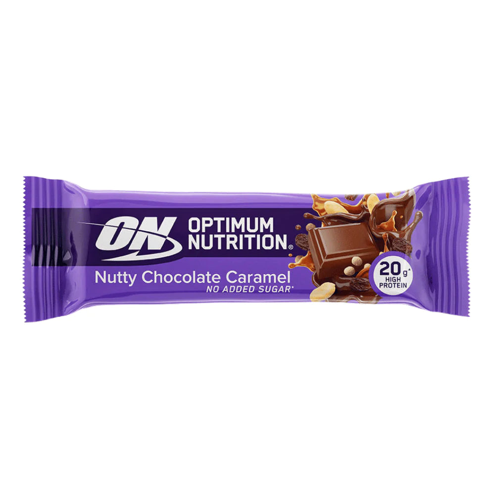 Nutty Chocolate Caramel Protein Bar - Optimum Nutrition