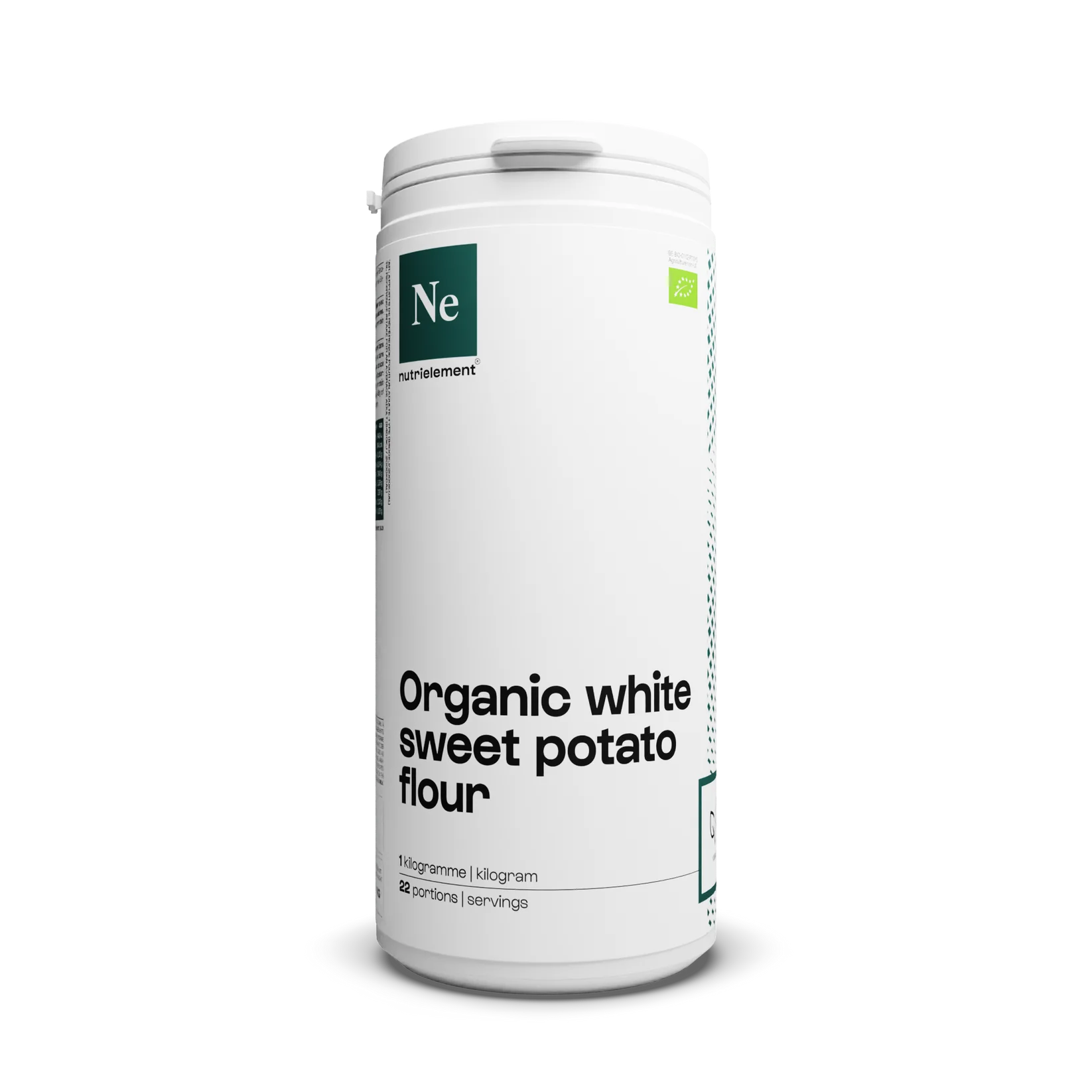 Organic white sweet potatoes flour - Nutrimuscle