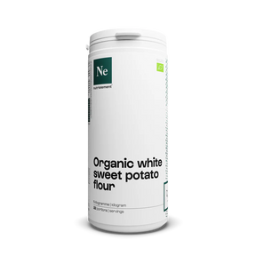 Organic white sweet potatoes flour - Nutrimuscle