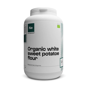 Organic white sweet potatoes flour - Nutrimuscle