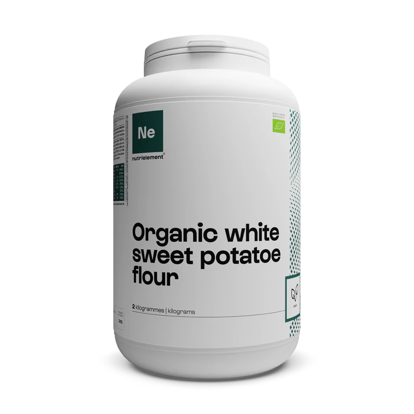 Organic white sweet potatoes flour - Nutrimuscle