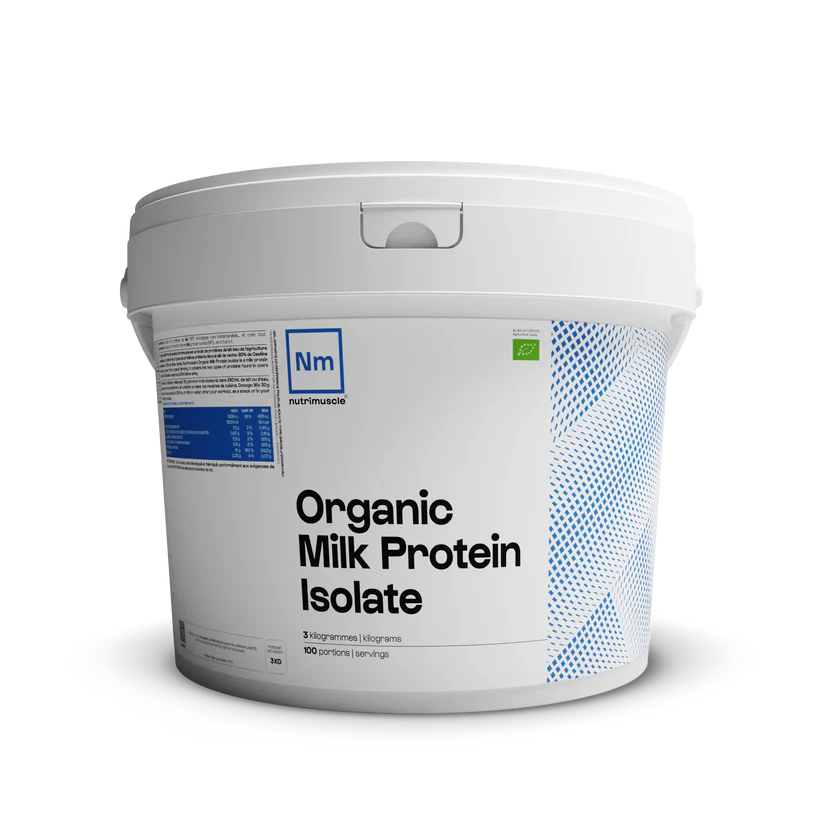 Organic milk protein isolate - Nutrimuscle