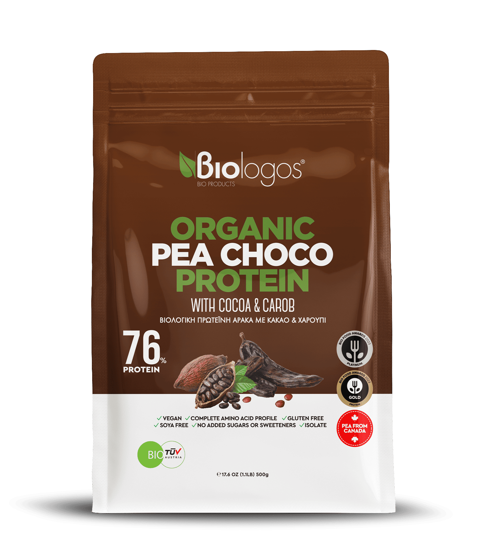 Biologos - Organic Pea Choco Protein