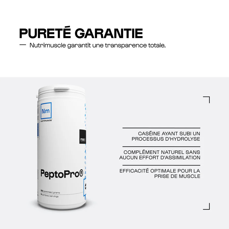 PeptoPro Hydrolysat de Caséine - Nutrimuscle