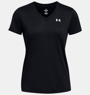 Under Armour - Haut à manches courtes col V UA Tech™ pour femme