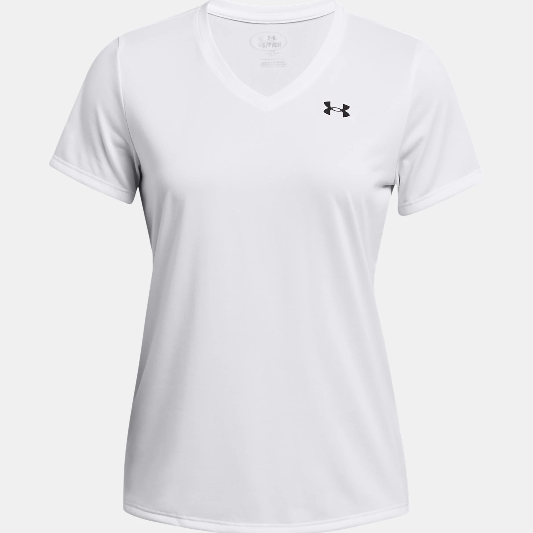 Under Armour - Haut à manches courtes col V UA Tech™ pour femme