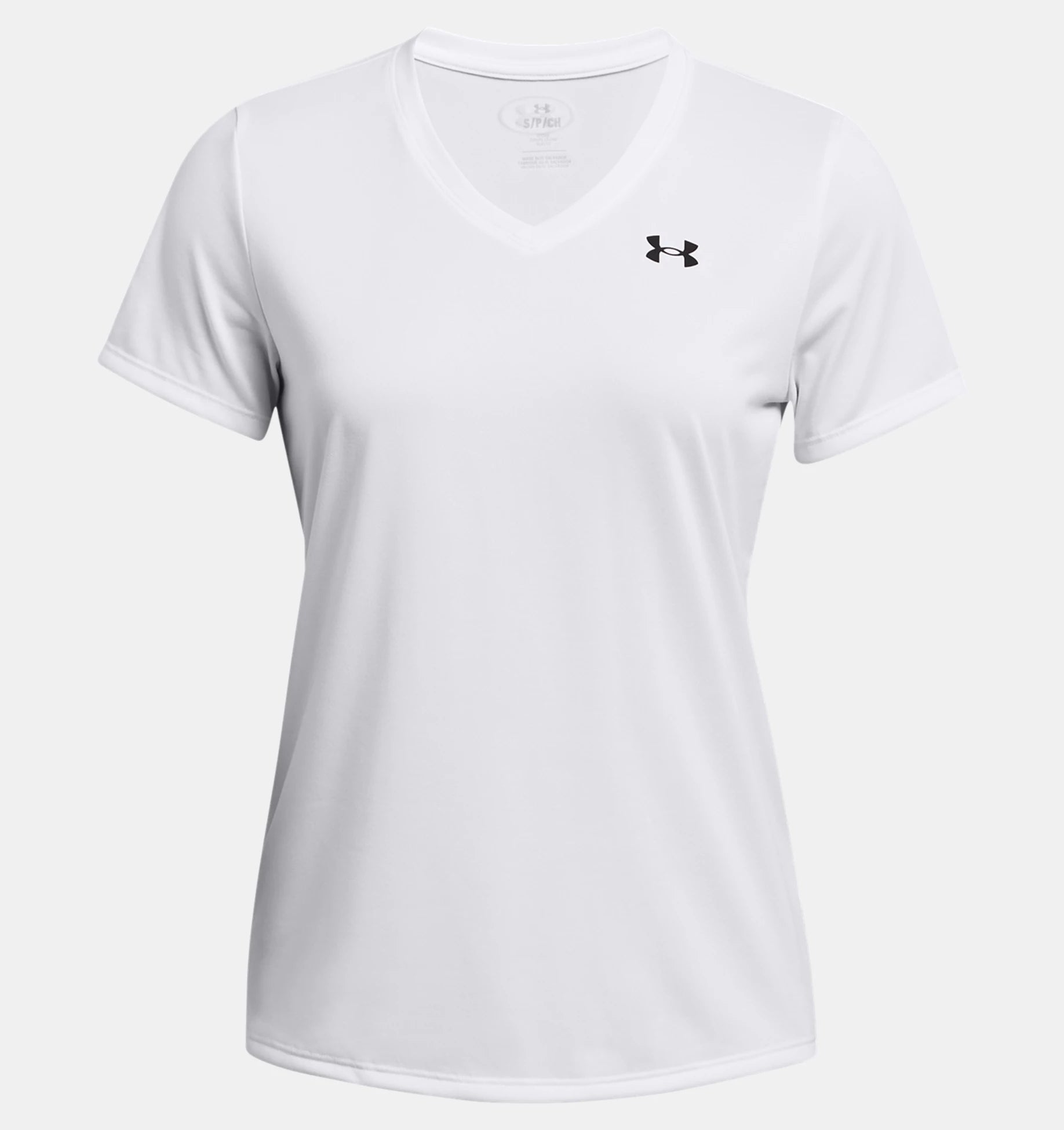 Under Armour - Haut à manches courtes col V UA Tech™ pour femme