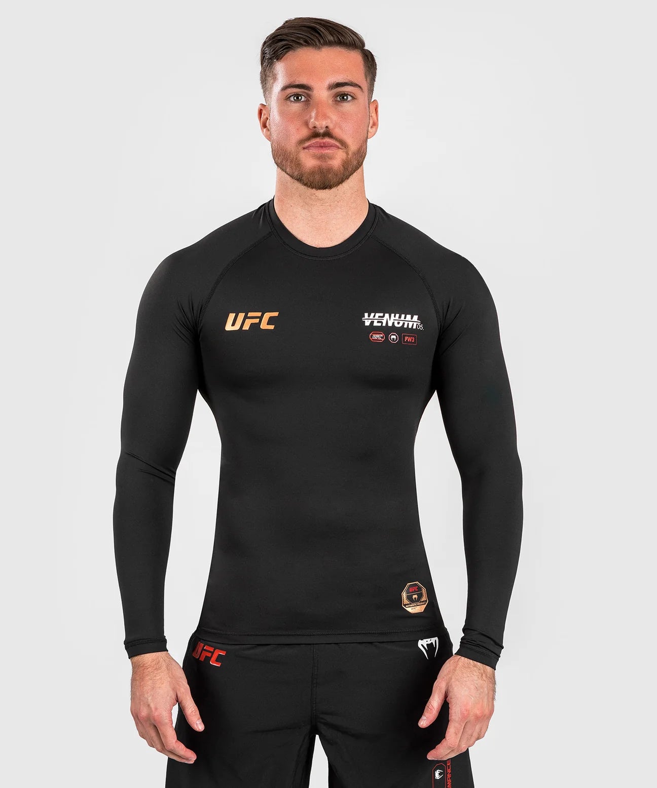 UFC Adrenaline by Venum Fight Week Men’s Performance Long-sleeve Rashguard