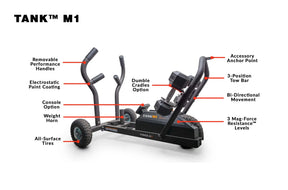 TANK™ M1 Push Sled (New model) - Torque Fitness