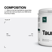 Taurine en poudre - Nutrimuscle
