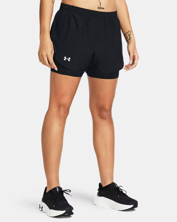 Under Armour - Fly-By (Women's 2-in-1 Shorts)