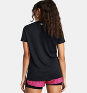 Under Armour - Haut à manches courtes col V UA Tech™ pour femme
