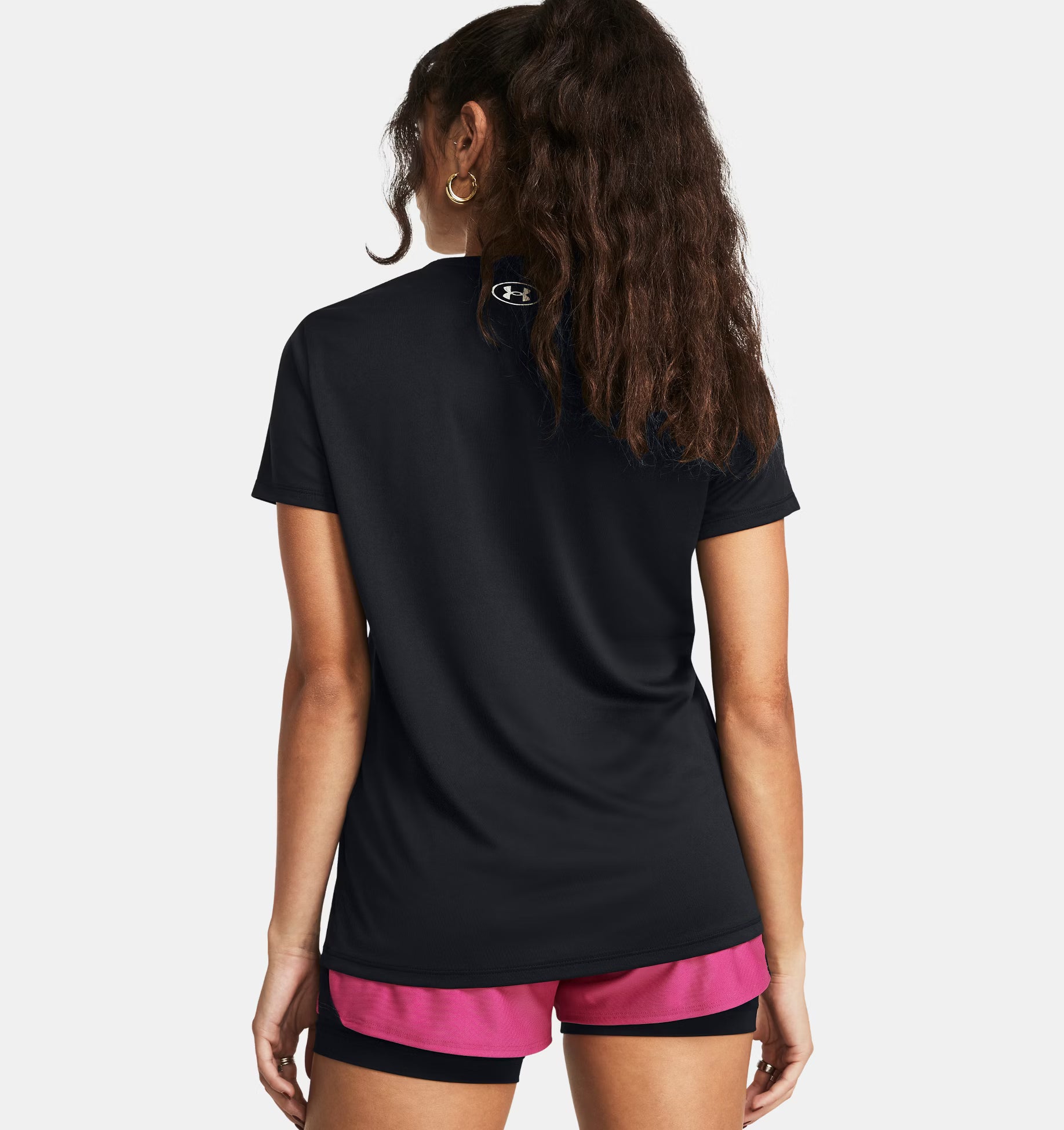 Under Armour - Haut à manches courtes col V UA Tech™ pour femme