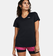 Under Armour - Haut à manches courtes col V UA Tech™ pour femme