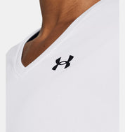 Under Armour - Haut à manches courtes col V UA Tech™ pour femme
