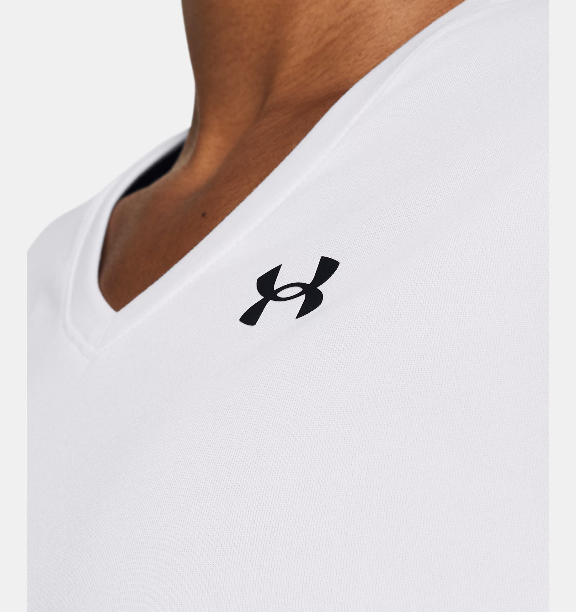 Under Armour - Haut à manches courtes col V UA Tech™ pour femme