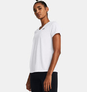 Under Armour - Haut à manches courtes col V UA Tech™ pour femme