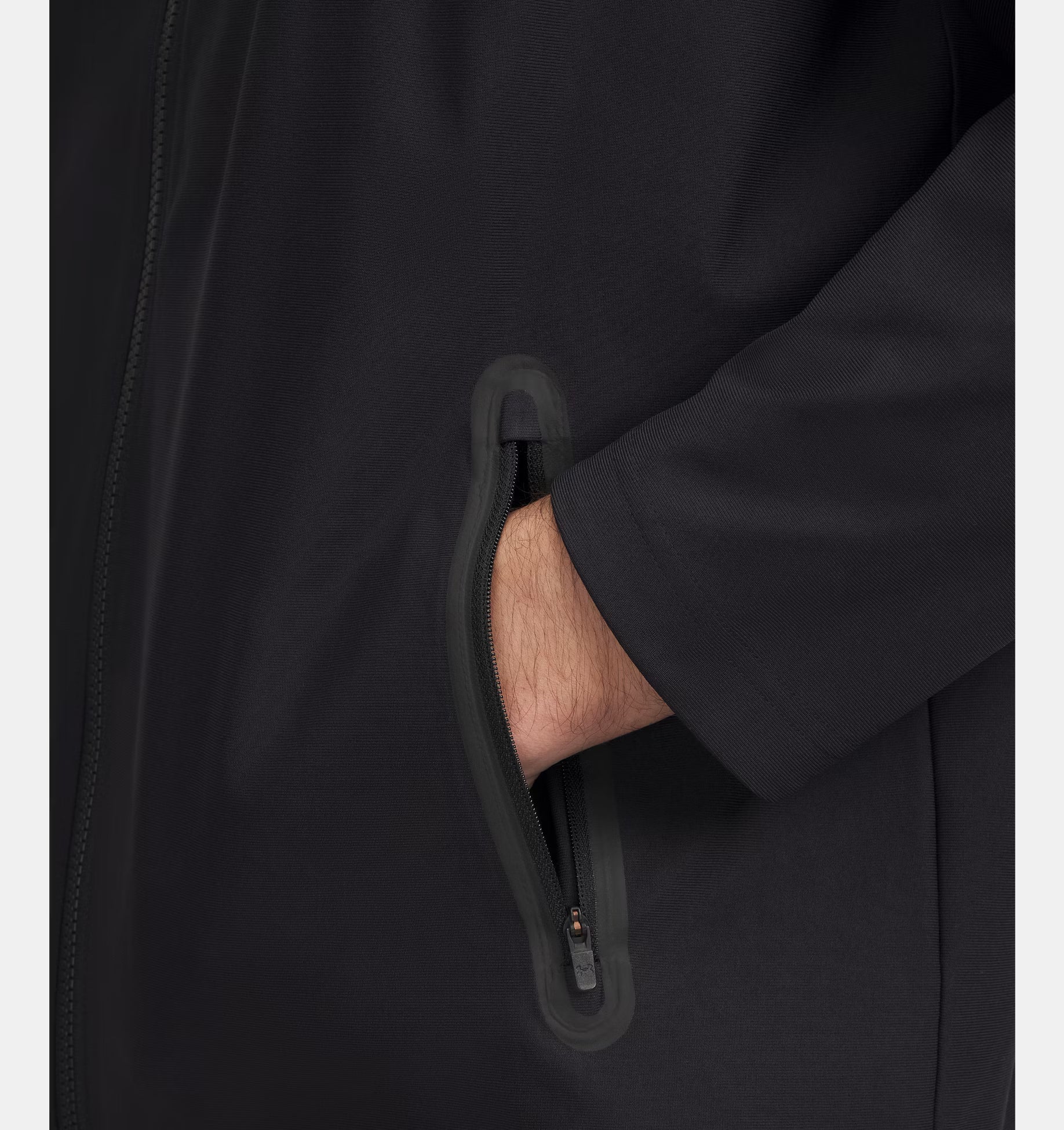 Under Armour - Haut entièrement zippé sans capuche UA Unstoppable pour homme