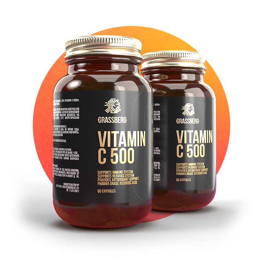 Vitamin C 500mg - Grassberg
