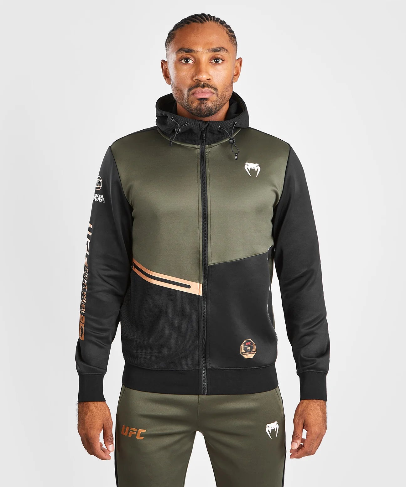UFC Adrenaline by Venum Fight Week Men’s Zip Hoodie