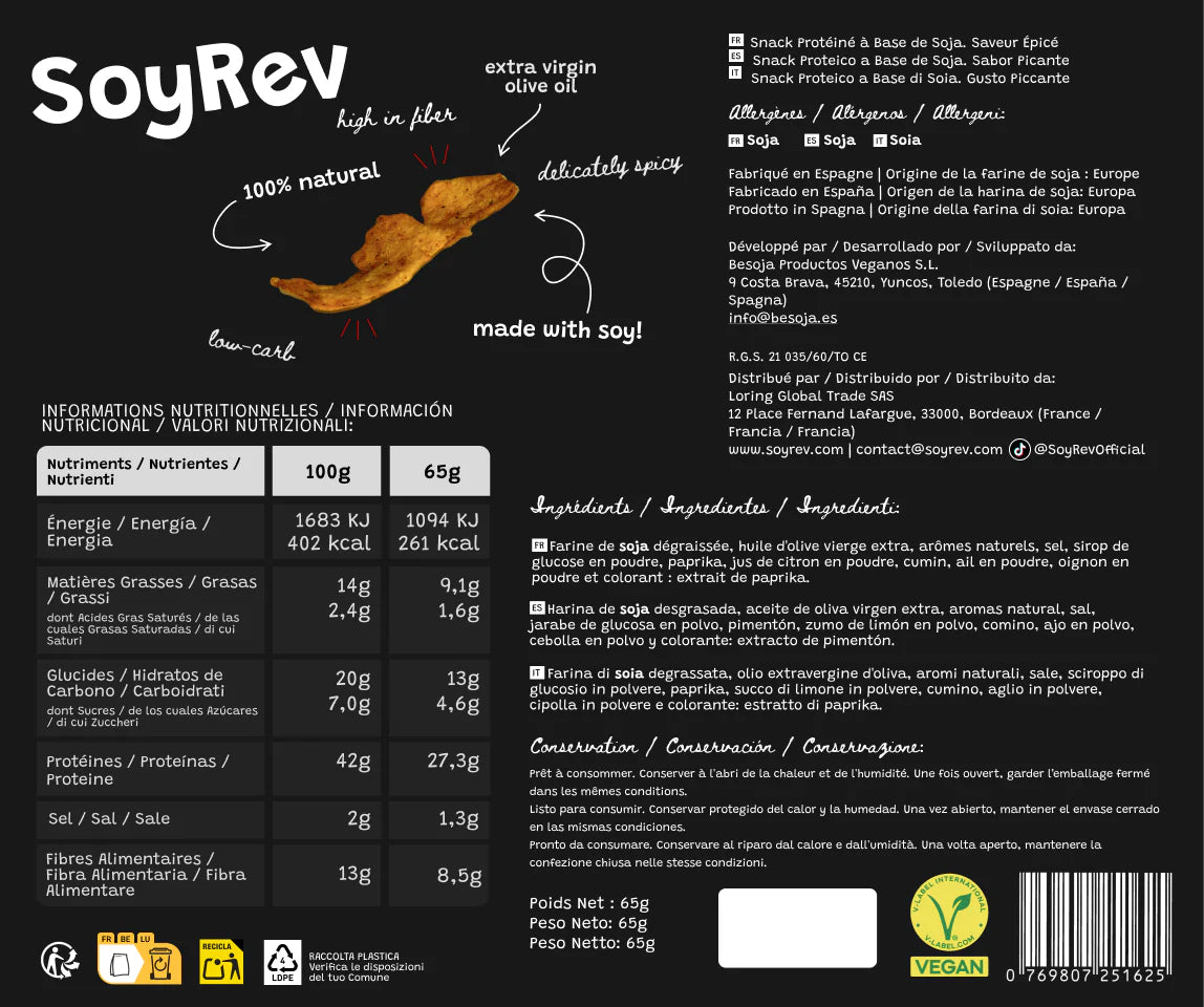 SoyRev - Protein snack