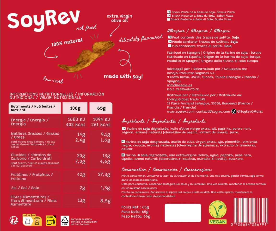 SoyRev - Protein snack