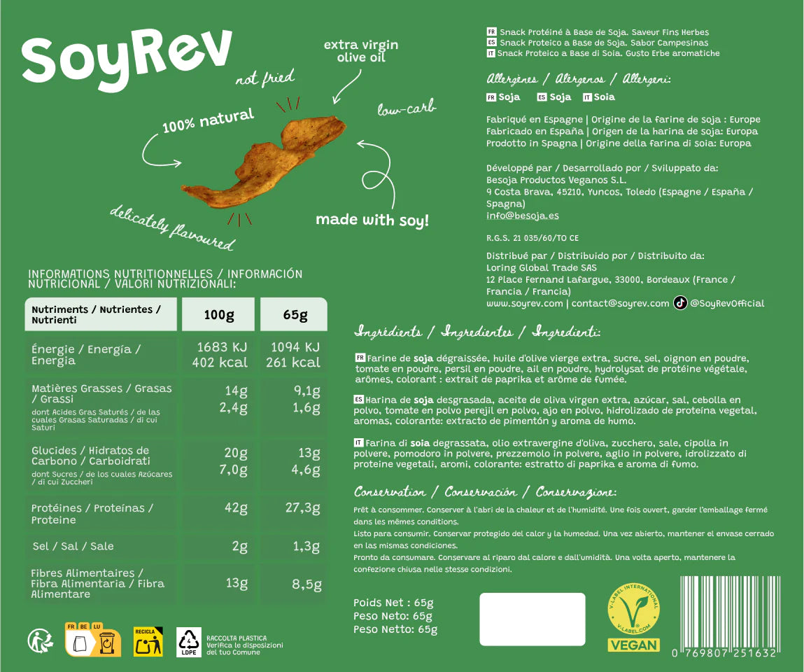 SoyRev - Protein snack