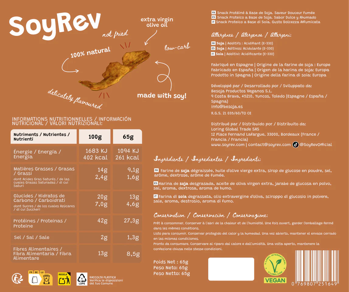 SoyRev - Protein snack