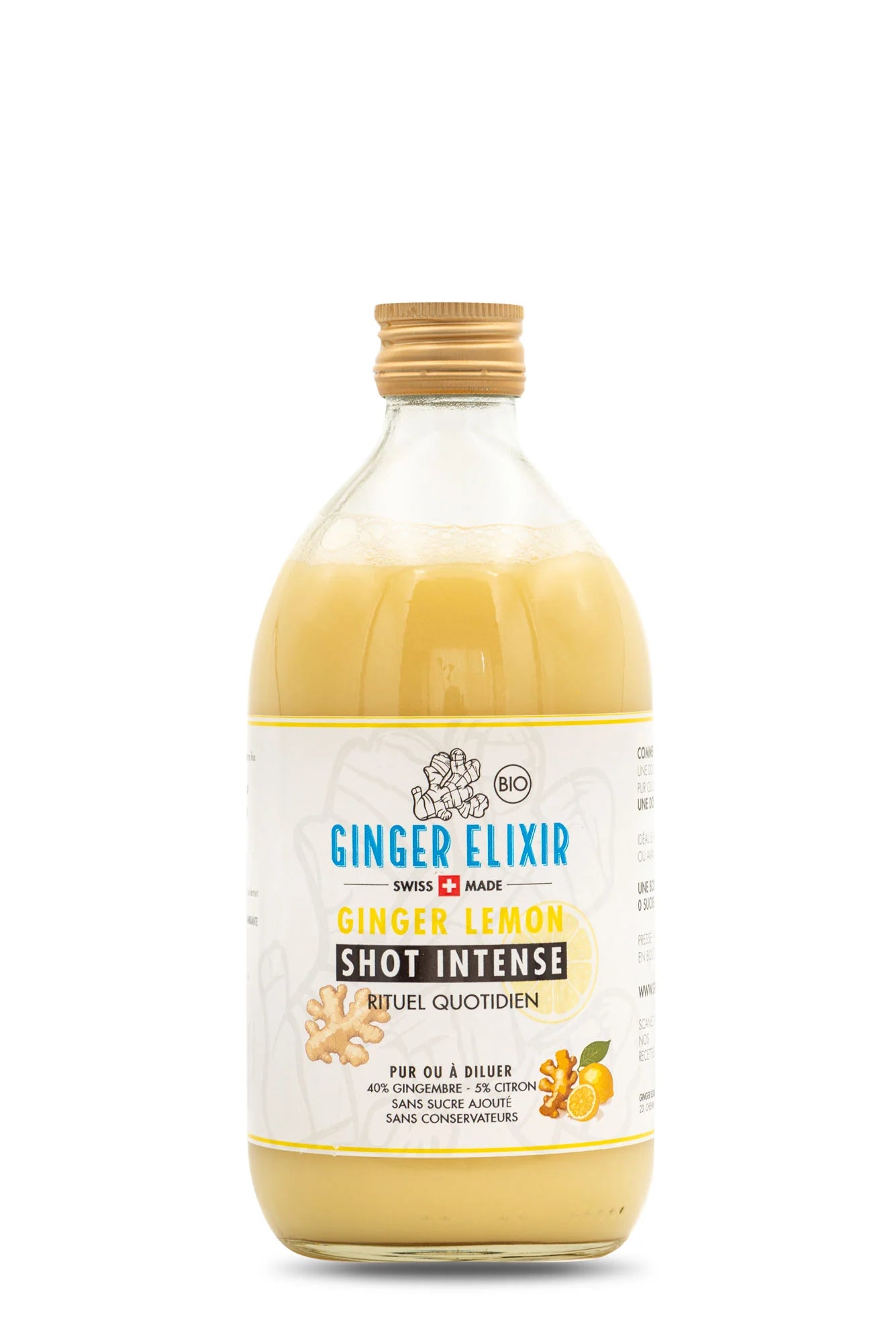Ginger Elixir - Ginger Lemon (Shot Intense)