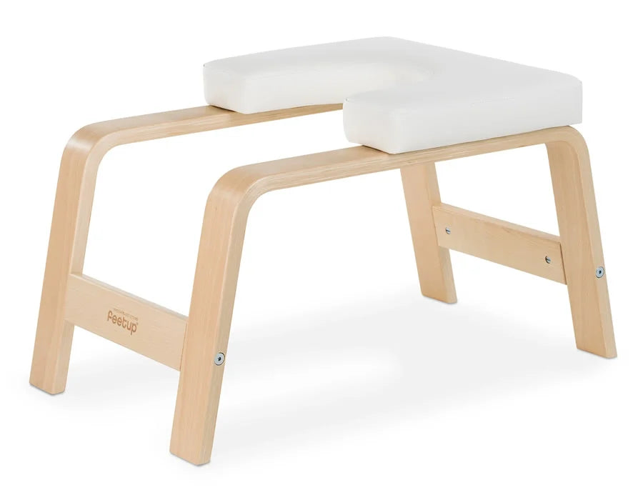 Tabouret sur tête FeetUp blanc