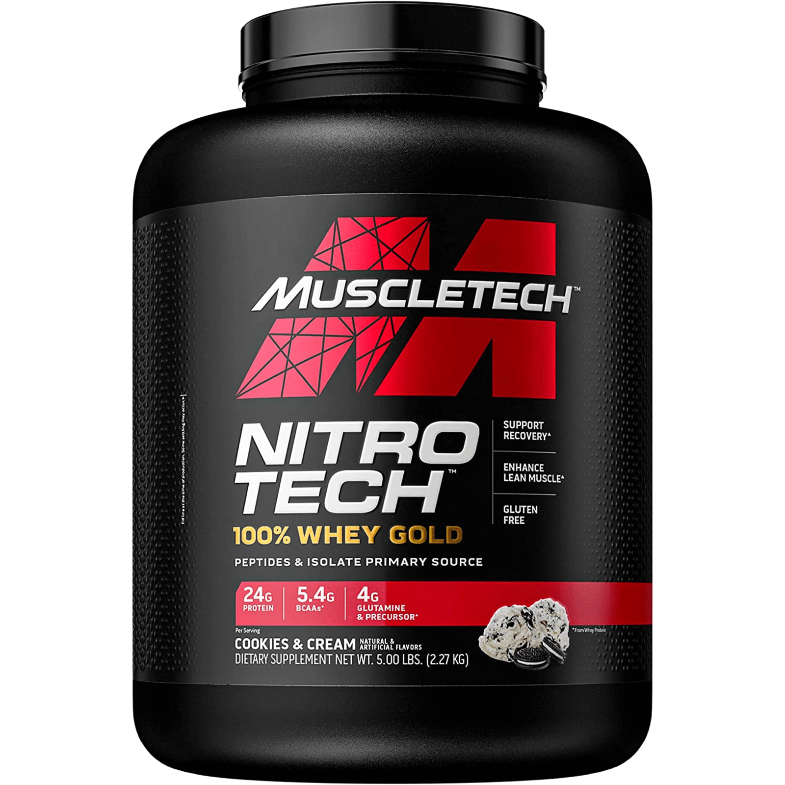 MUSCLETECH - NITRO TECH 100% WHEY GOLD