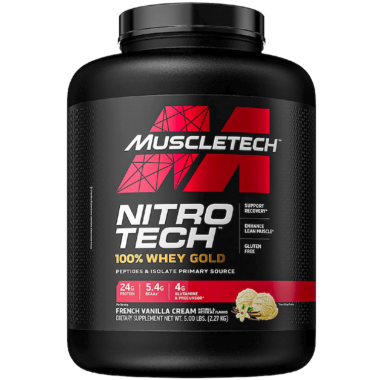 MUSCLETECH - NITRO TECH 100% WHEY GOLD