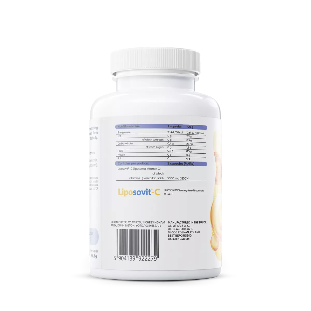 Liposomal Vitamin C 1000mg - Osavi