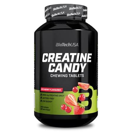 BioTechUSA Creatine Candy - Red Berry