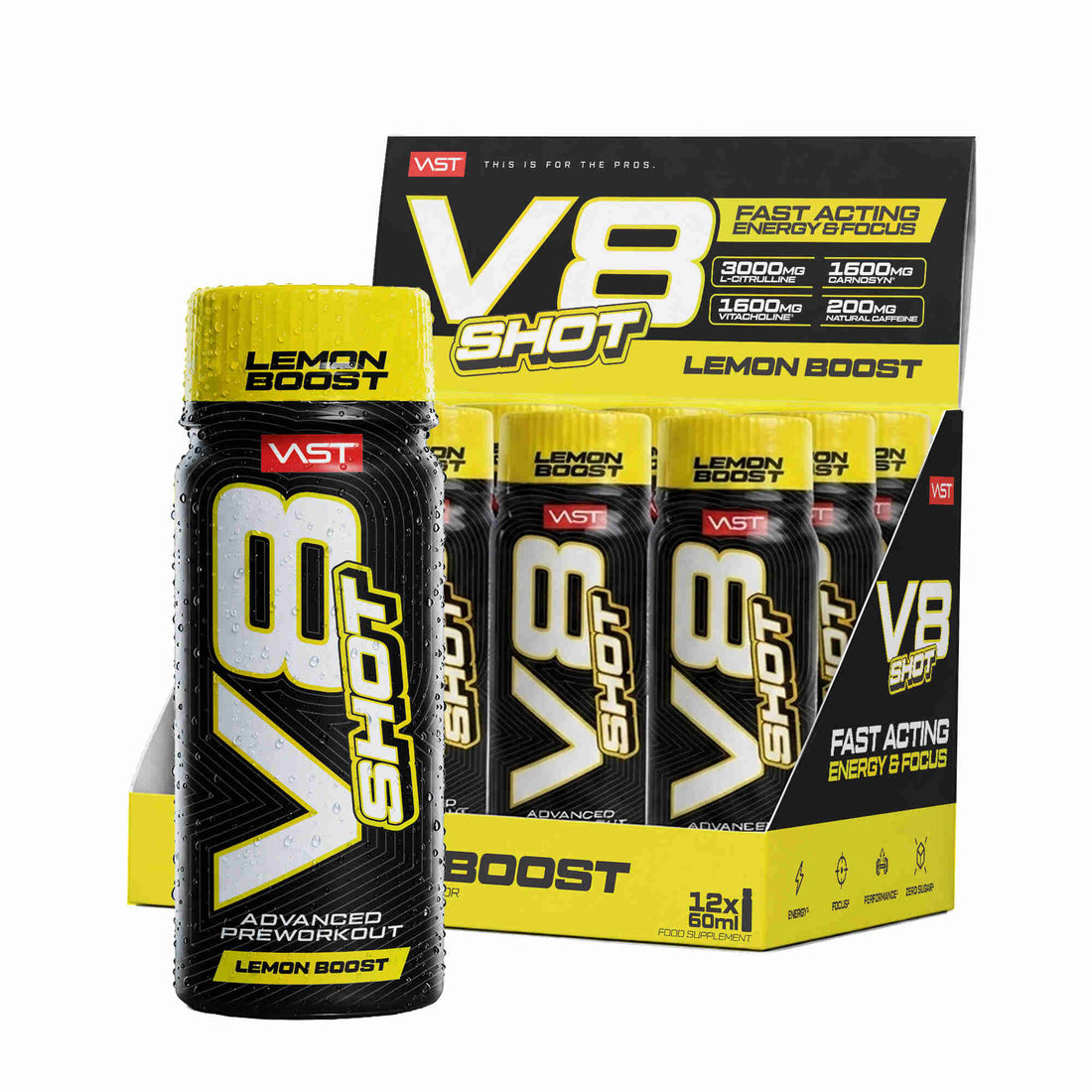 VAST V8 TOTAL ENERGY SHOT