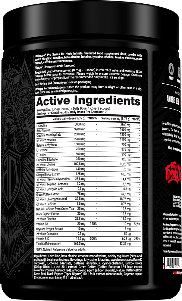 ProSupps Mr. Hyde Pro Series Infinite