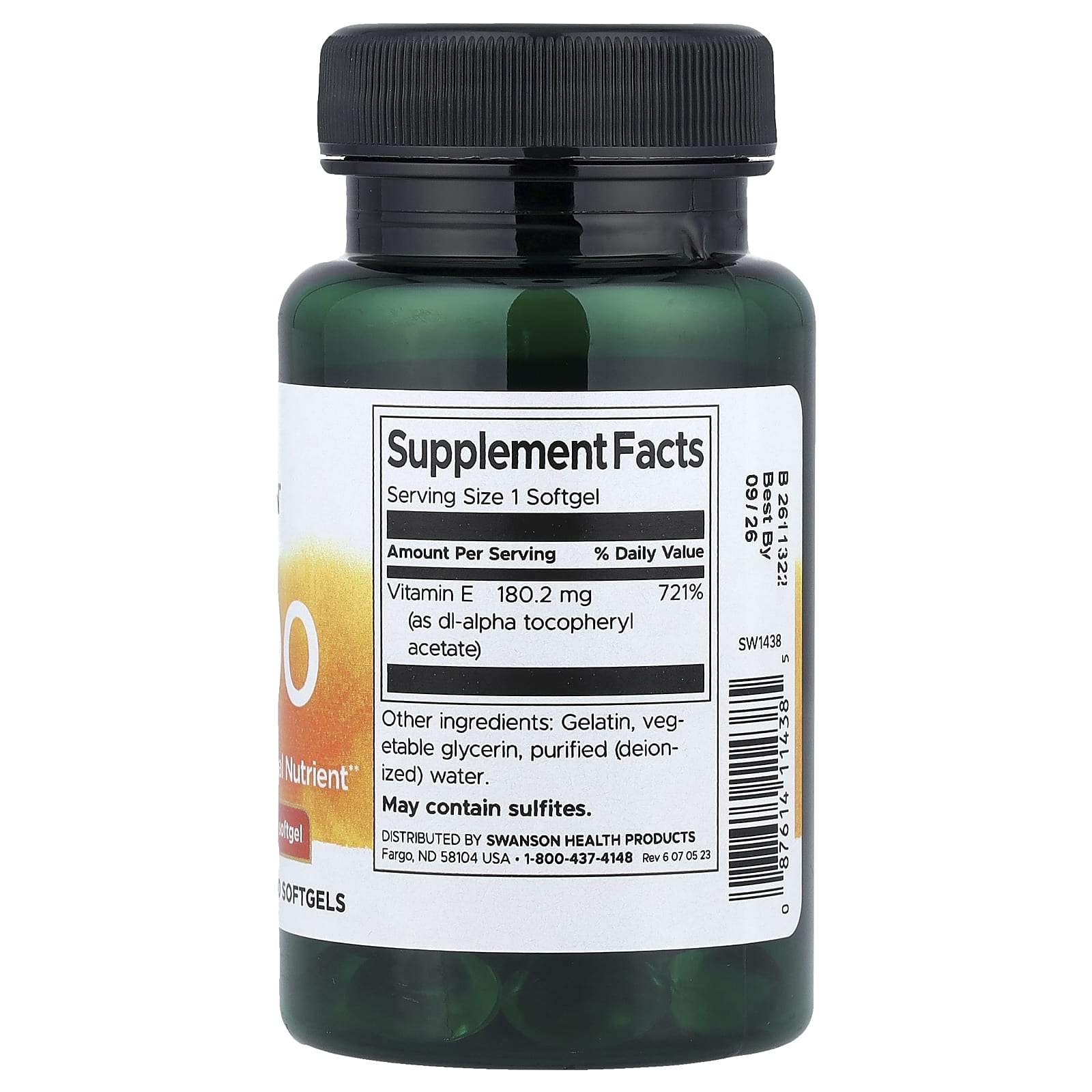 Swanson Vitamin E 400 IU