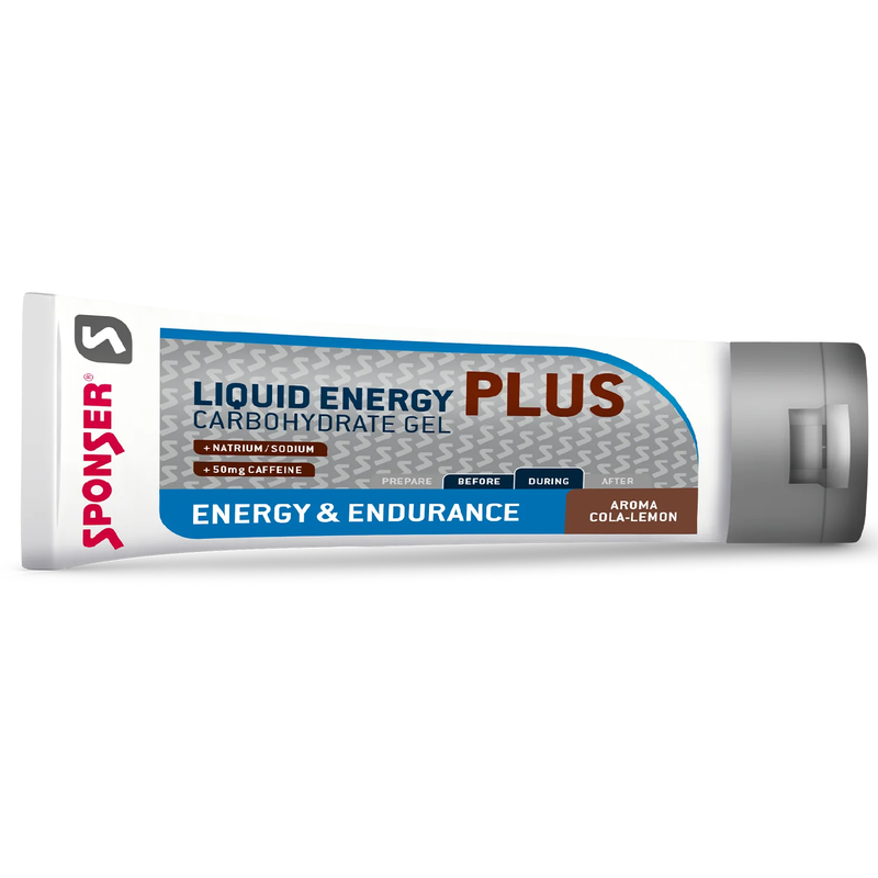 Sponser Liquid Energy Plus - Carbohydrate Gel + Caféine