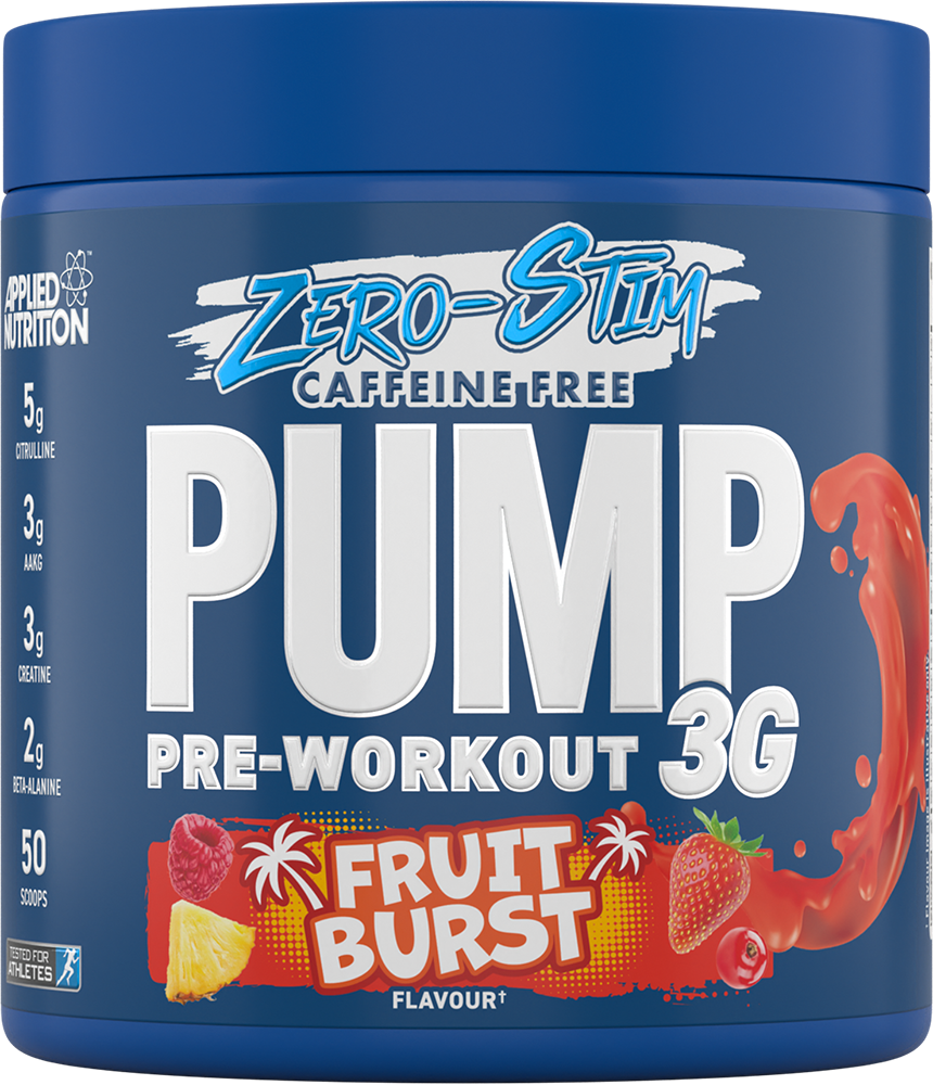 APPLIED NUTRITION PUMP 3G ZERO STIM – 375 G