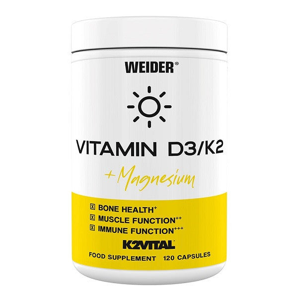 Weider - Vitamin D3/K2 + Magnesium