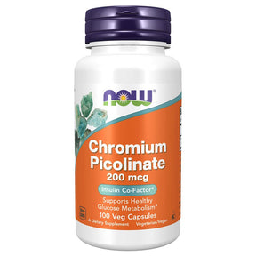 Now Chromium Picolinate 200mcg