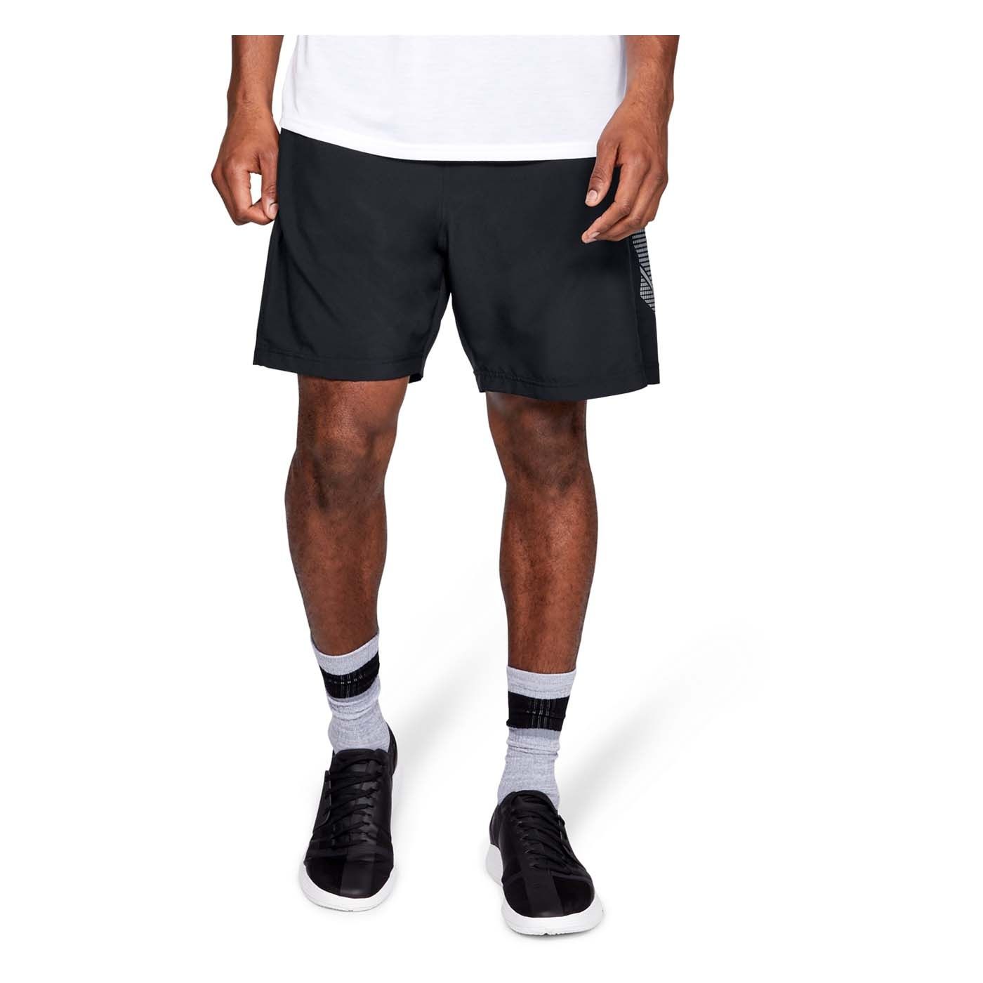 Woven Graphic Short