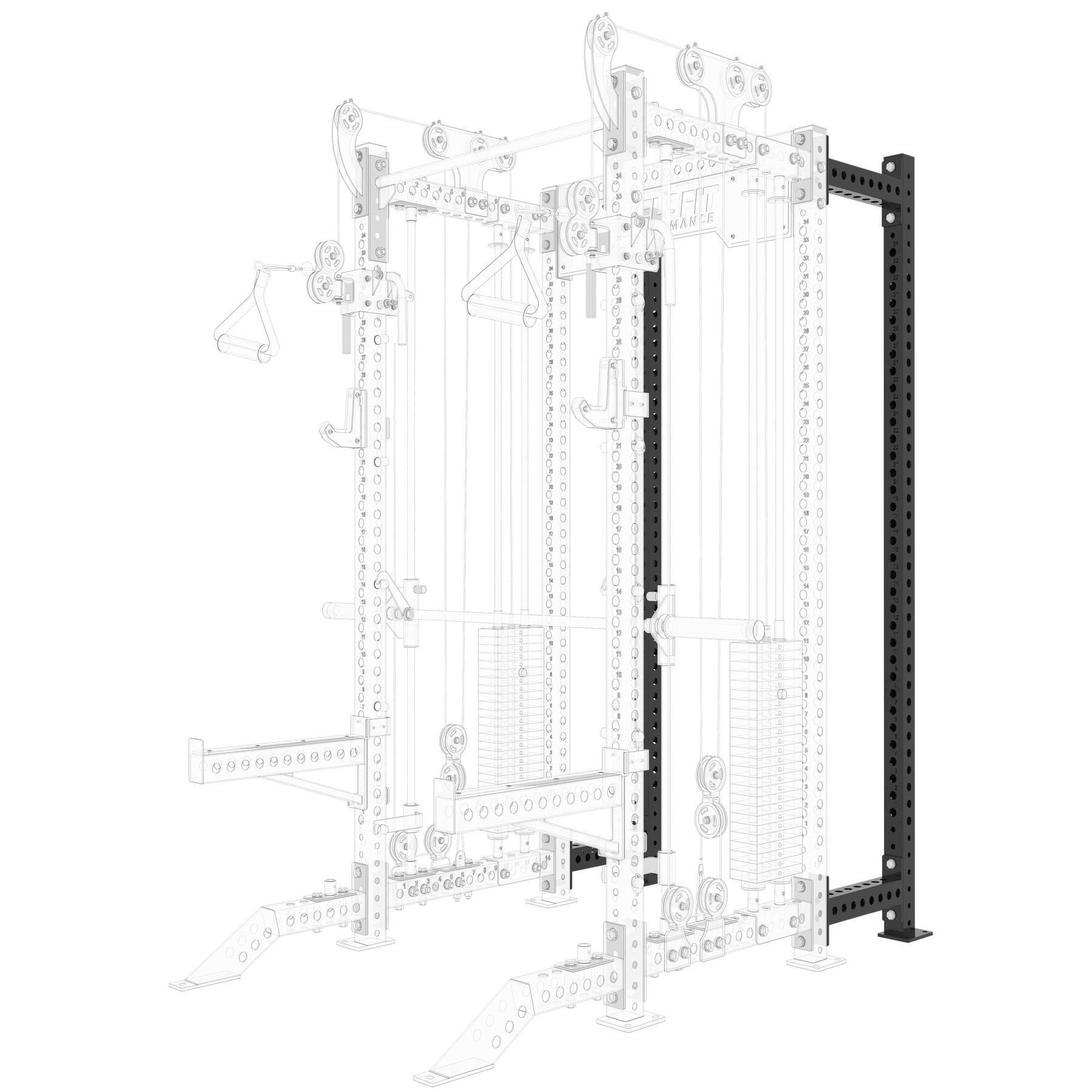 Storage Attachment for rack V2 - Melsfit Performance